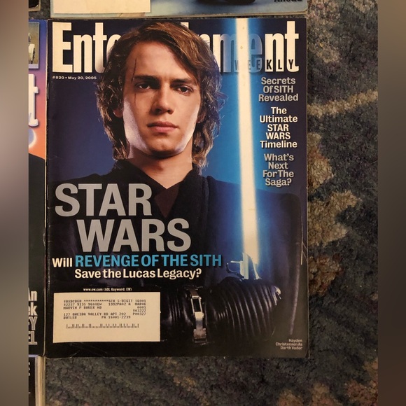 Star Wars Ephemera / Entertainment Weekly / 6 Issues - Picture 7 of 7